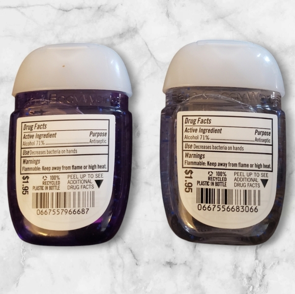 Bath & Bodyworks Birthday Hat Pocketbac Holder with 2 Anti-bacterial Hand Gels - Picture 5 of 5